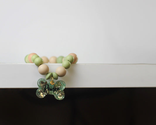 Collar Verde y Marrón ROMEO