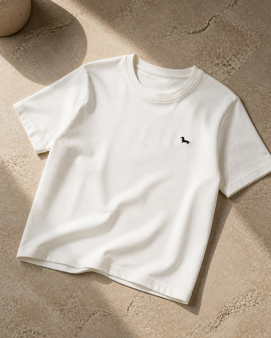 Camiseta Romeo &Co mujer "Boxy fit" bordada