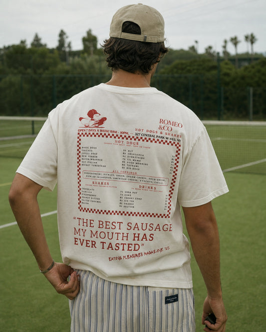Camiseta "Hotdogs & Shakes"