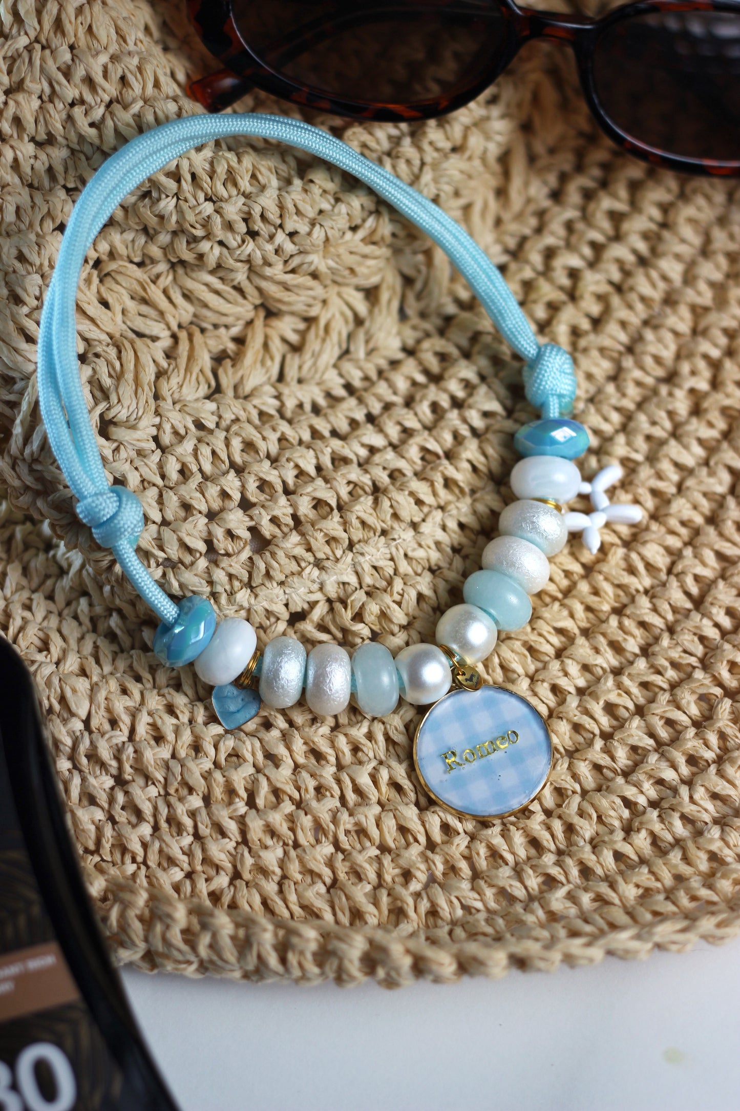 Collar Vichy Azul