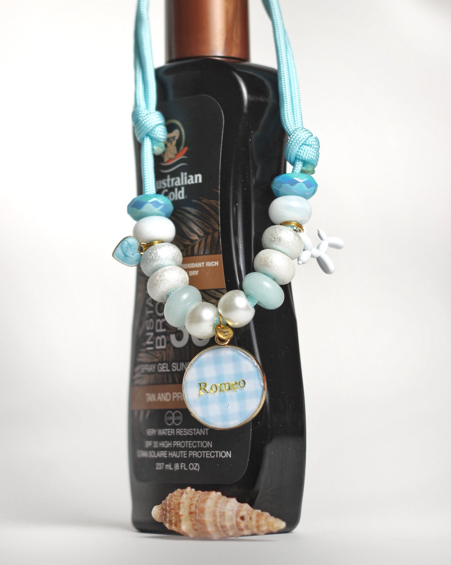 Collar Vichy Azul