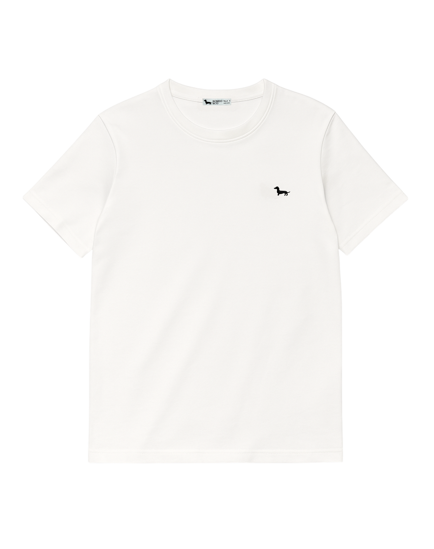 Camiseta "Boxy fit" mujer bordada