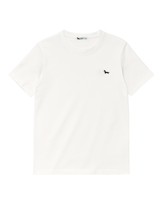 Camiseta "Boxy fit" mujer bordada