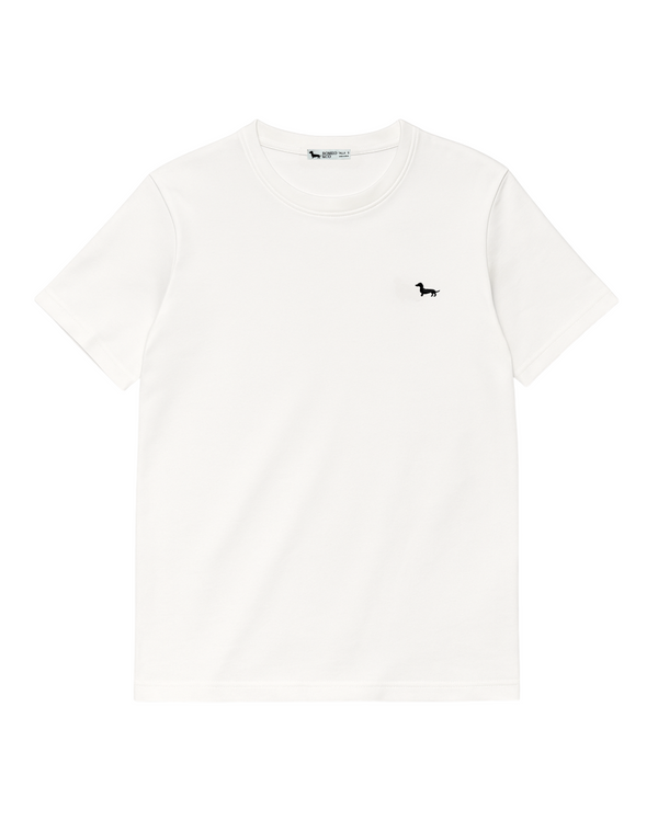 Camiseta boxy fit bordada Romeo &Co