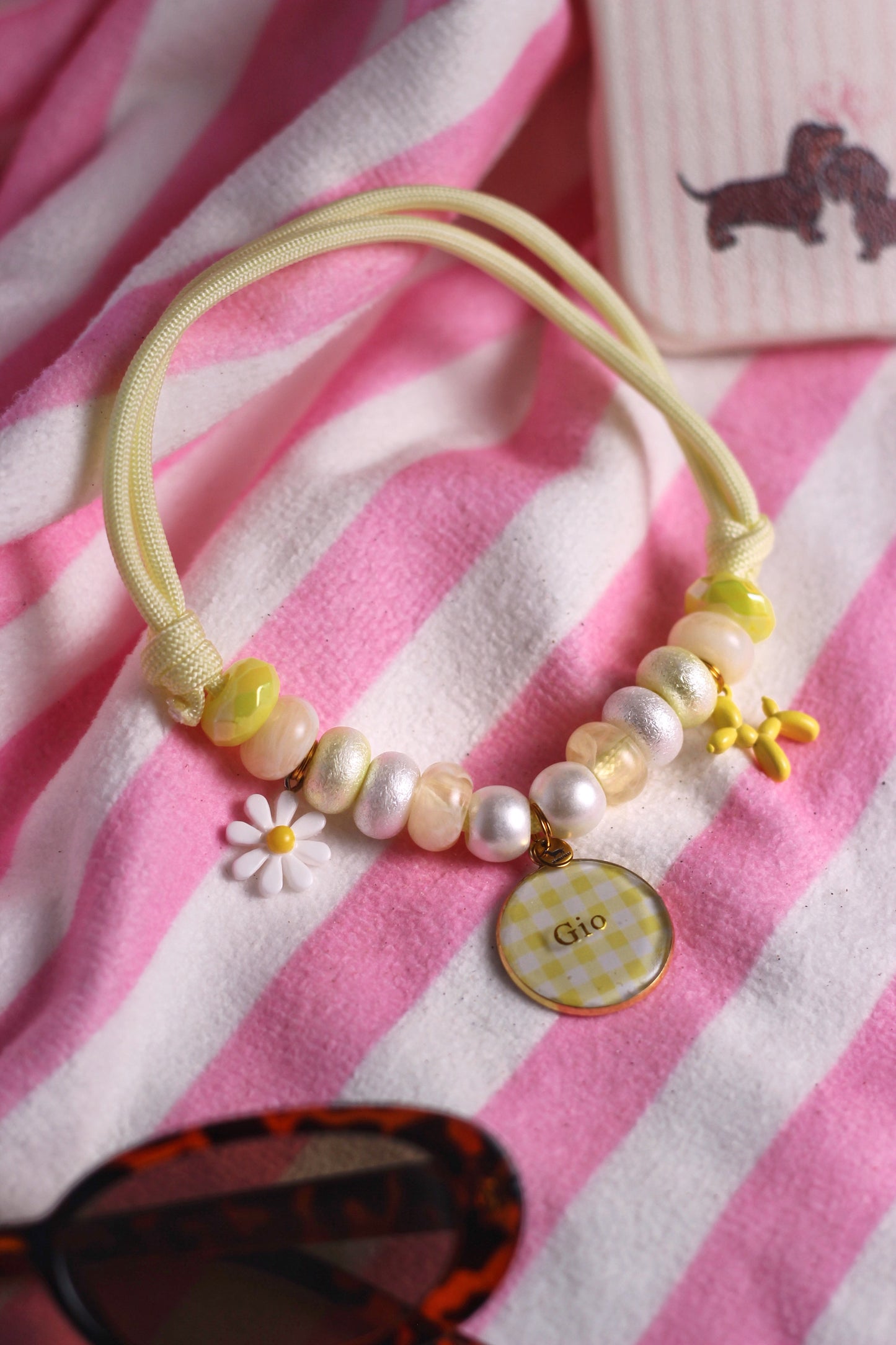Collar Vichy Amarillo