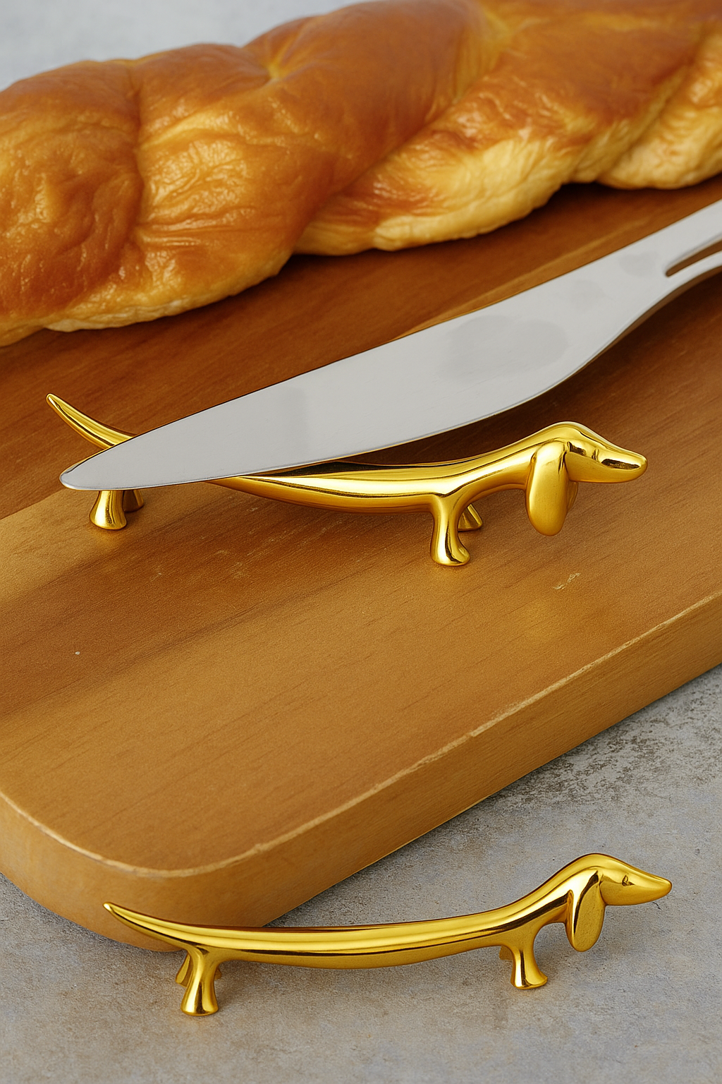 Posa cubiertos perrito salchicha