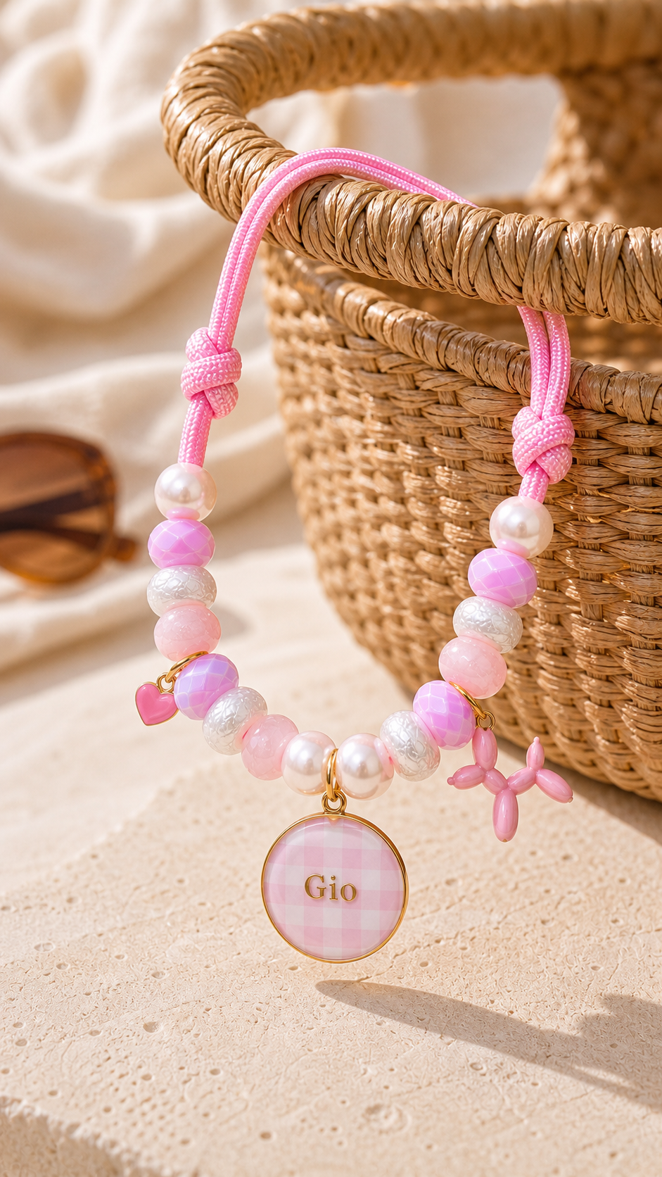 Collar Vichy Rosa