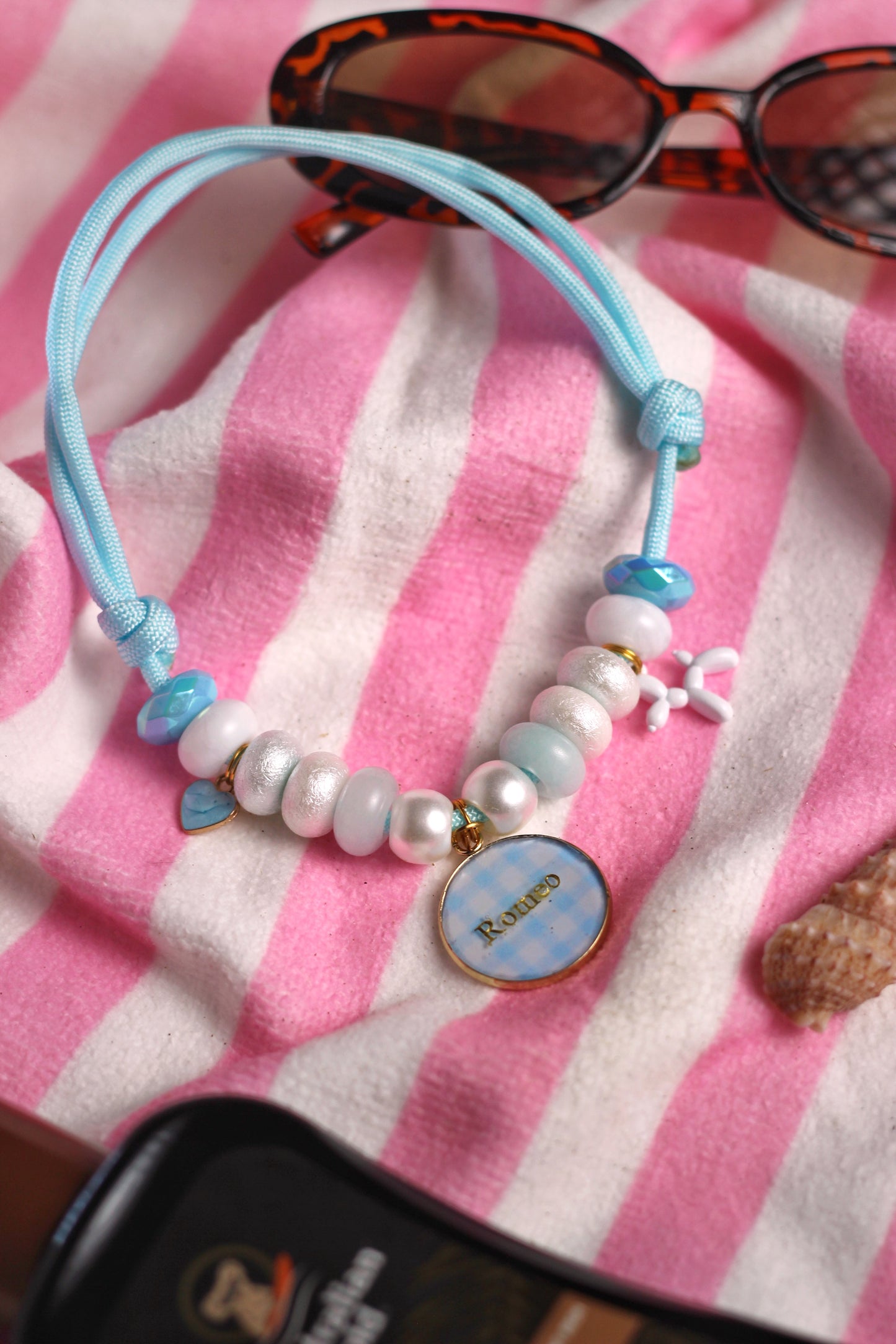 Collar Vichy Azul