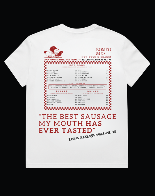 Camiseta "Hotdogs & Shakes"