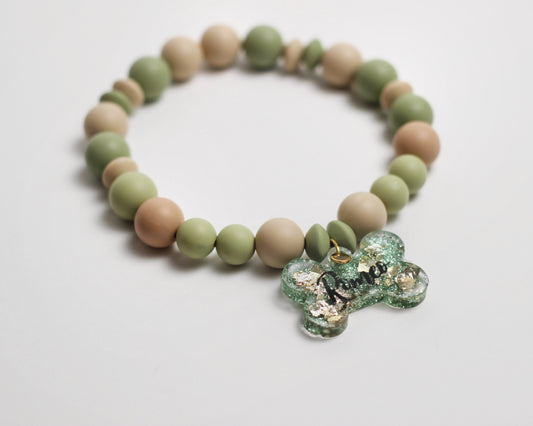 Collar Verde y Marrón ROMEO